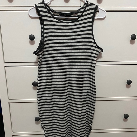 Striped Fitting Dress - Picture 1 of 1